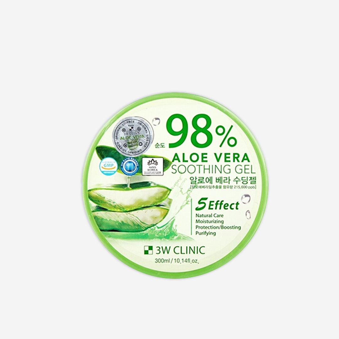 3w Clinic Aloe Vera Soothing Gel 98% - 300g