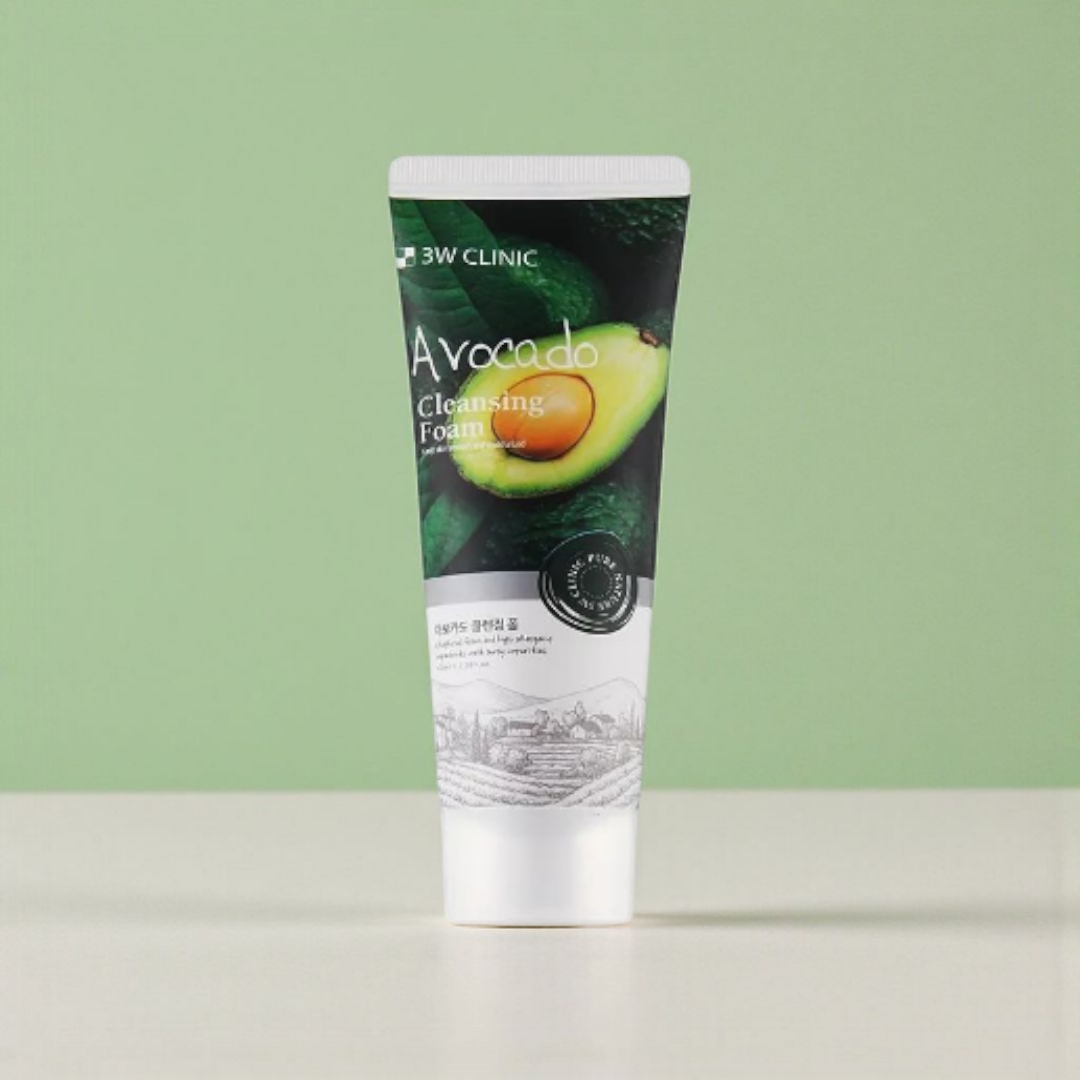 3w Clinic Avocado Cleansing Foam -100ml