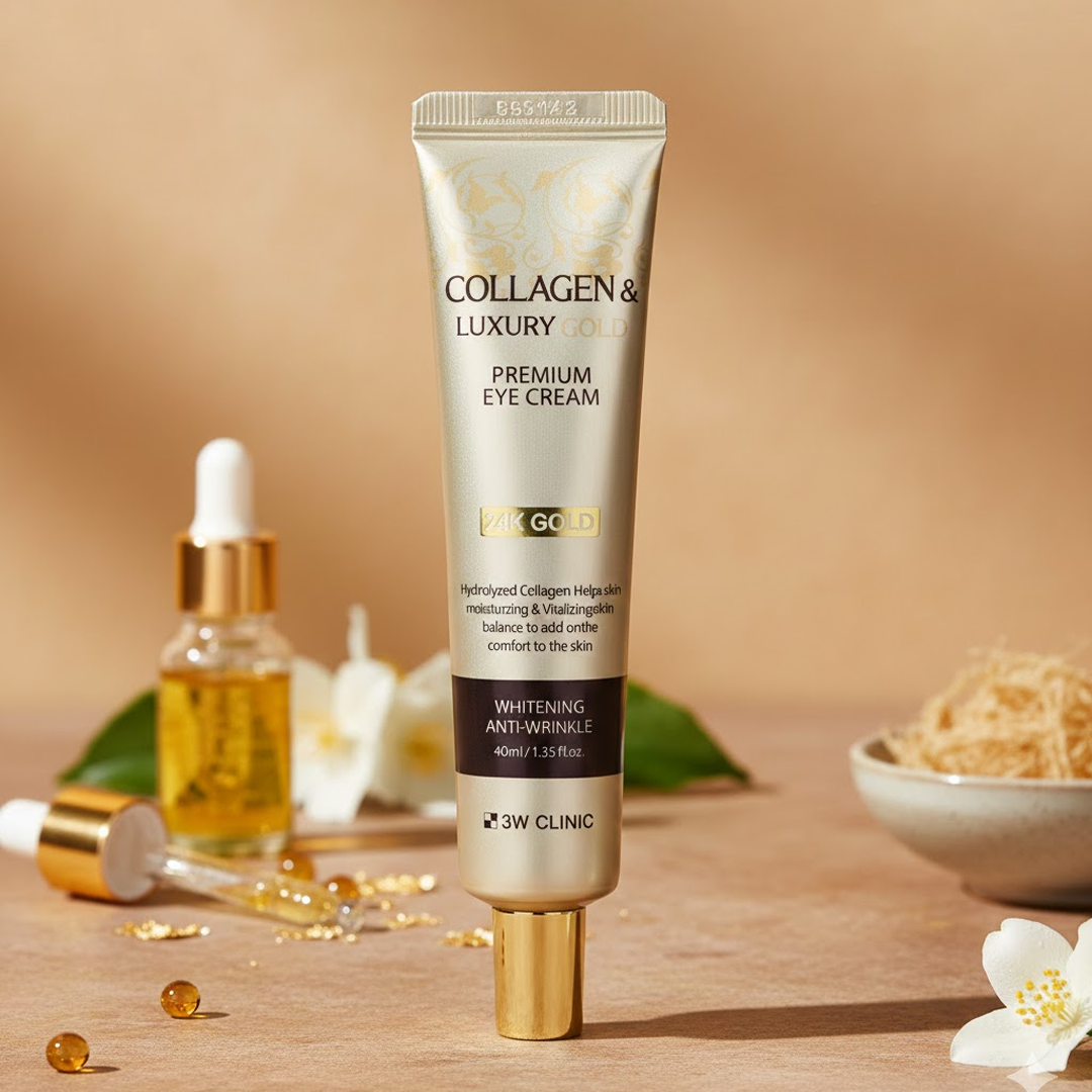 3w Clinic Collagen &amp; Luxury Gold Premium Eye Cream - 40ml
