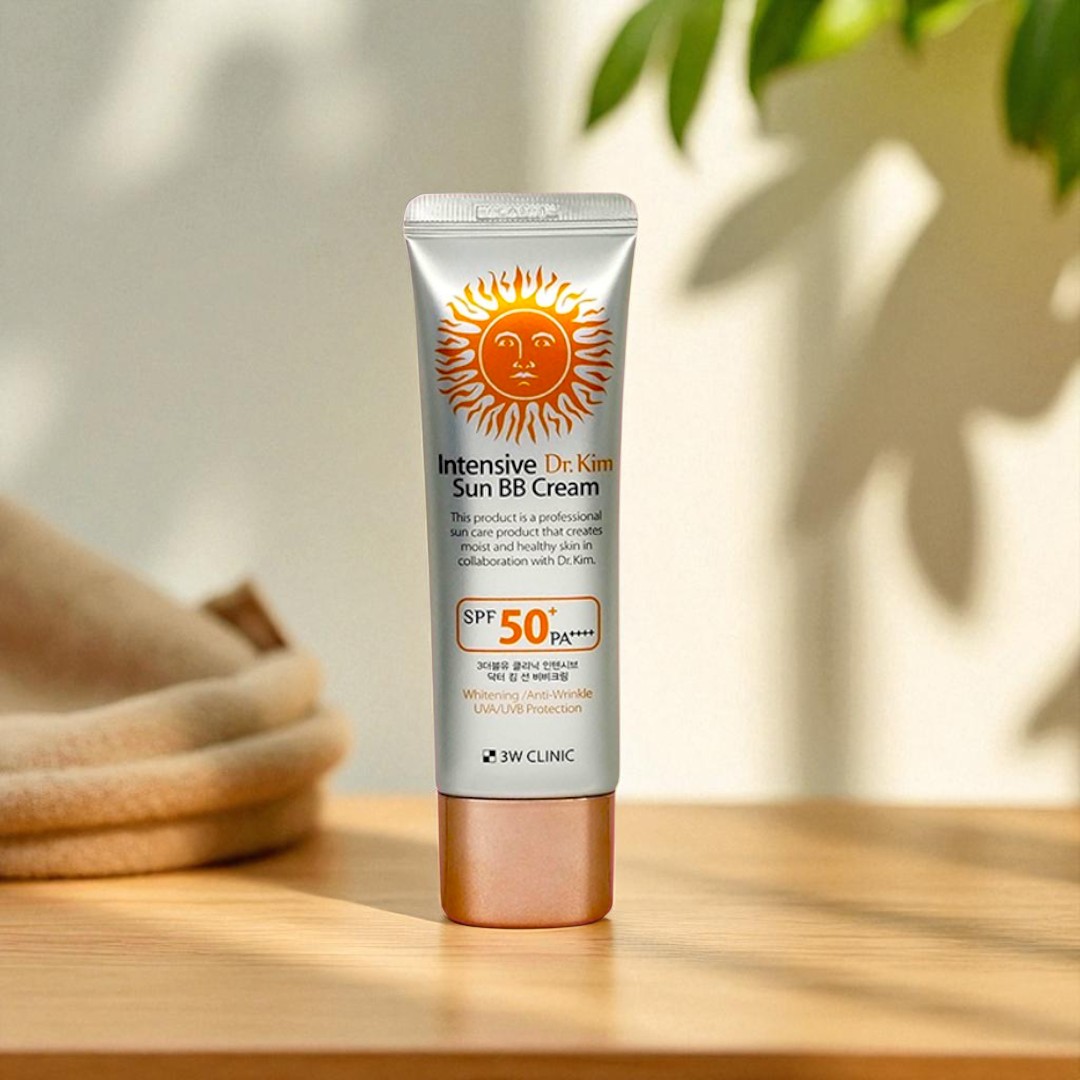 3W clinic Intensive Dr. Kim Sun BB Cream Spf+ PA++++ - 50ml (Without Packet)