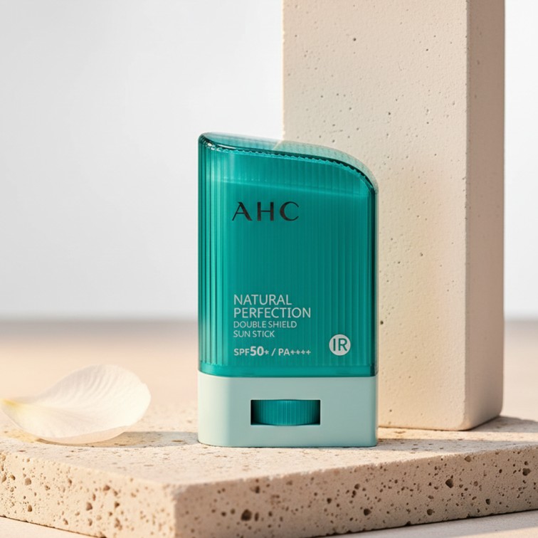 AHC Natural Perfection Double Shield Sun Stick SPF50+/PA++++ - 22g (Green)