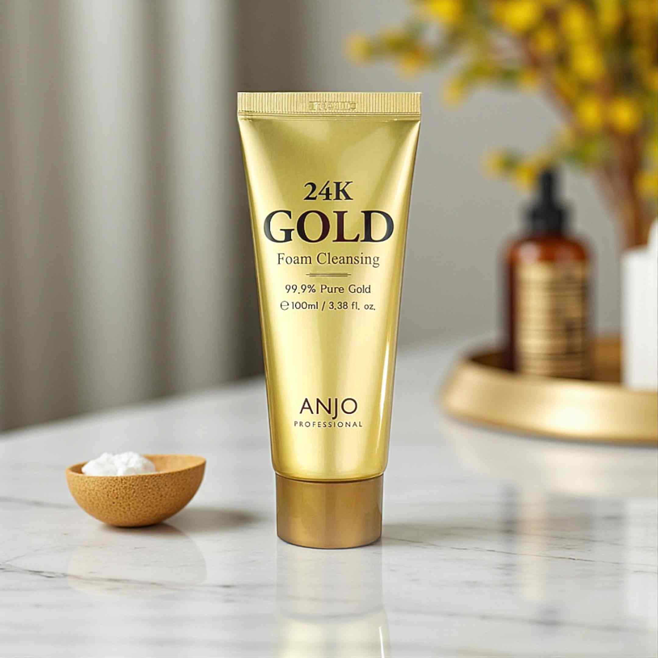 Anjo Professional 24k Gold Foam Cleanser - 100ml