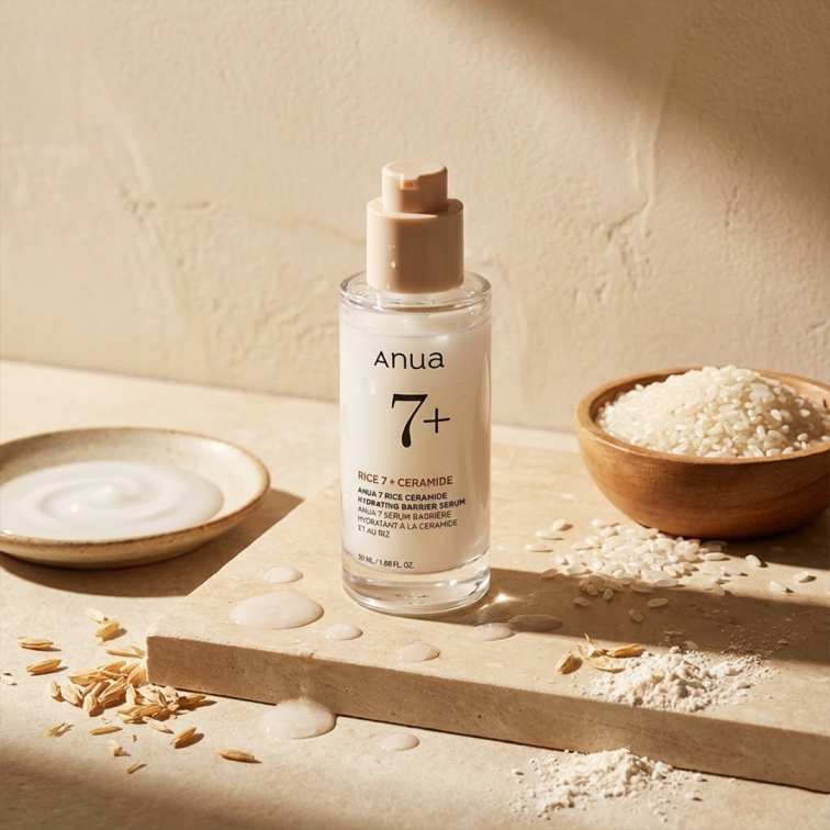 Anua 7 Rice Ceramide Hydrating Barrier Serum - 50ml