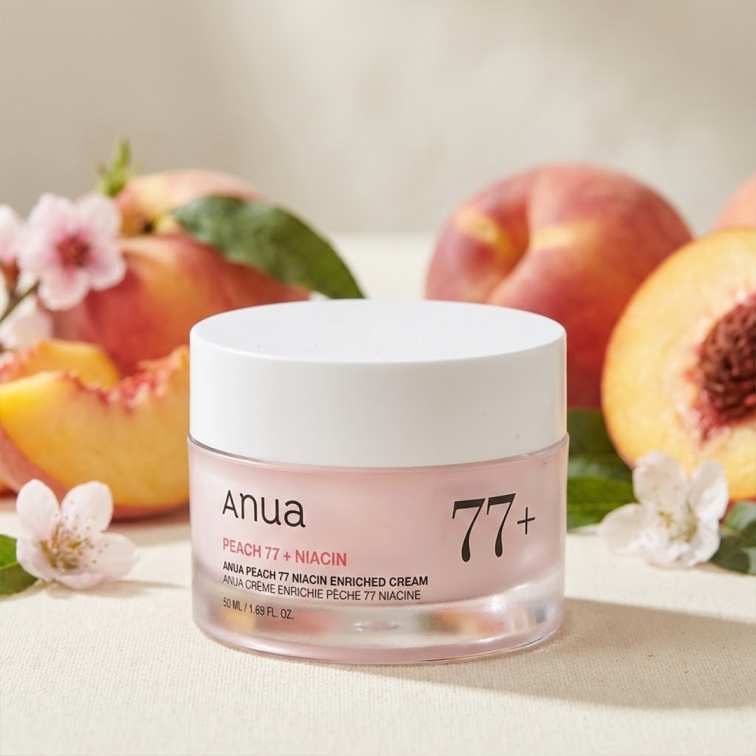 Anua Peach 77% Niacin Enriched Cream - 50ml