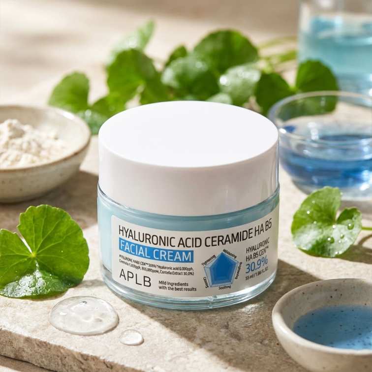 APLB Hyaluronic Acid Ceramide HA B5 Facial Cream - 55ml