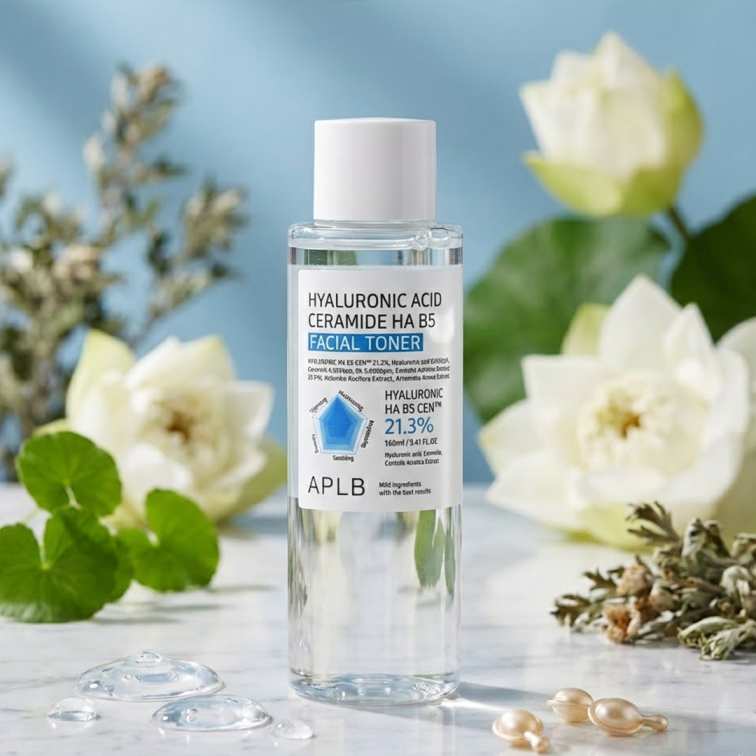 APLB Hyaluronic Acid Ceramide HA B5 Facial Toner - 160ml