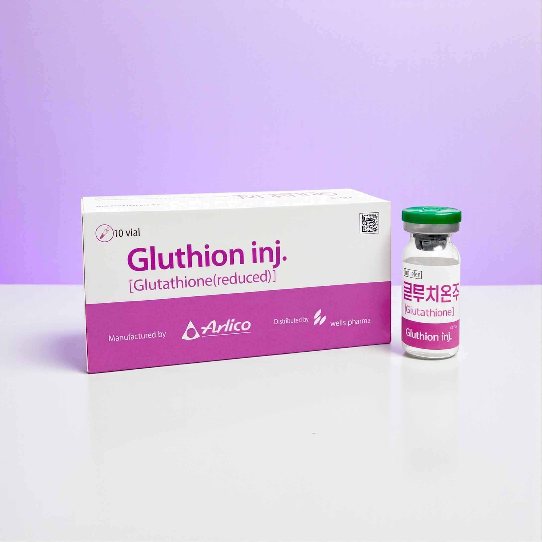 Arlico Gluthione Injection 10 Vial - 600mg (Pre-Order)