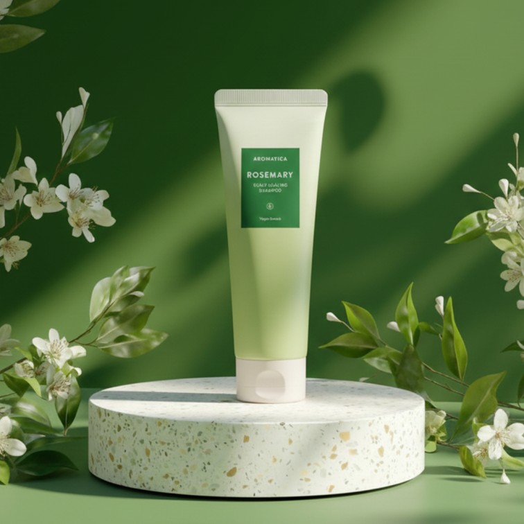 Aromatica Rosemary Scalp Scaling Shampoo - 180ml