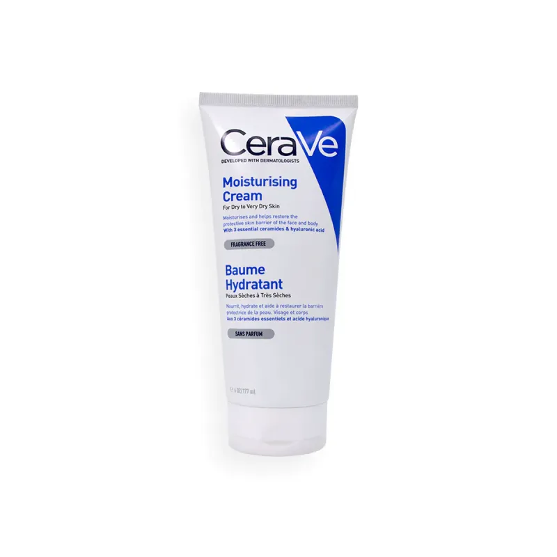 CeraVe Moisturizing Cream (Dry to Very Dry) - 177ml (France version)