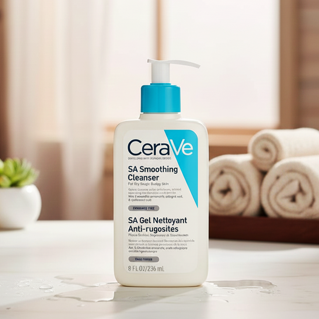 CeraVe SA Smoothing Cleanser - 236ml (France version)