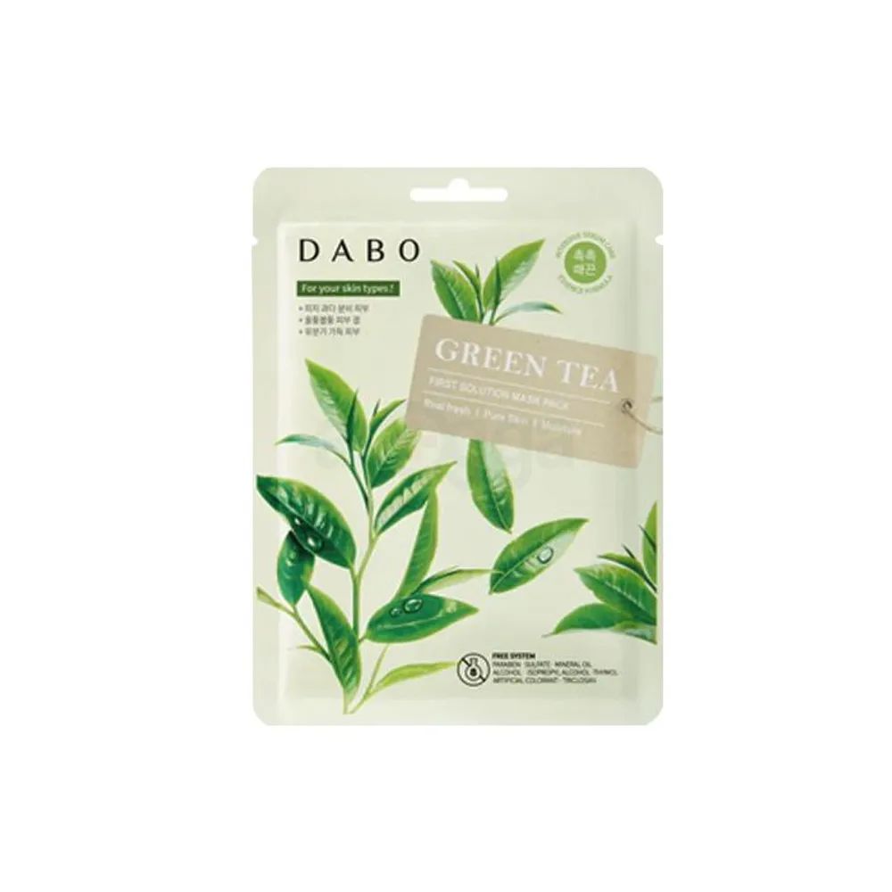 Dabo Green Tea First Solution Mask Pack - 23g