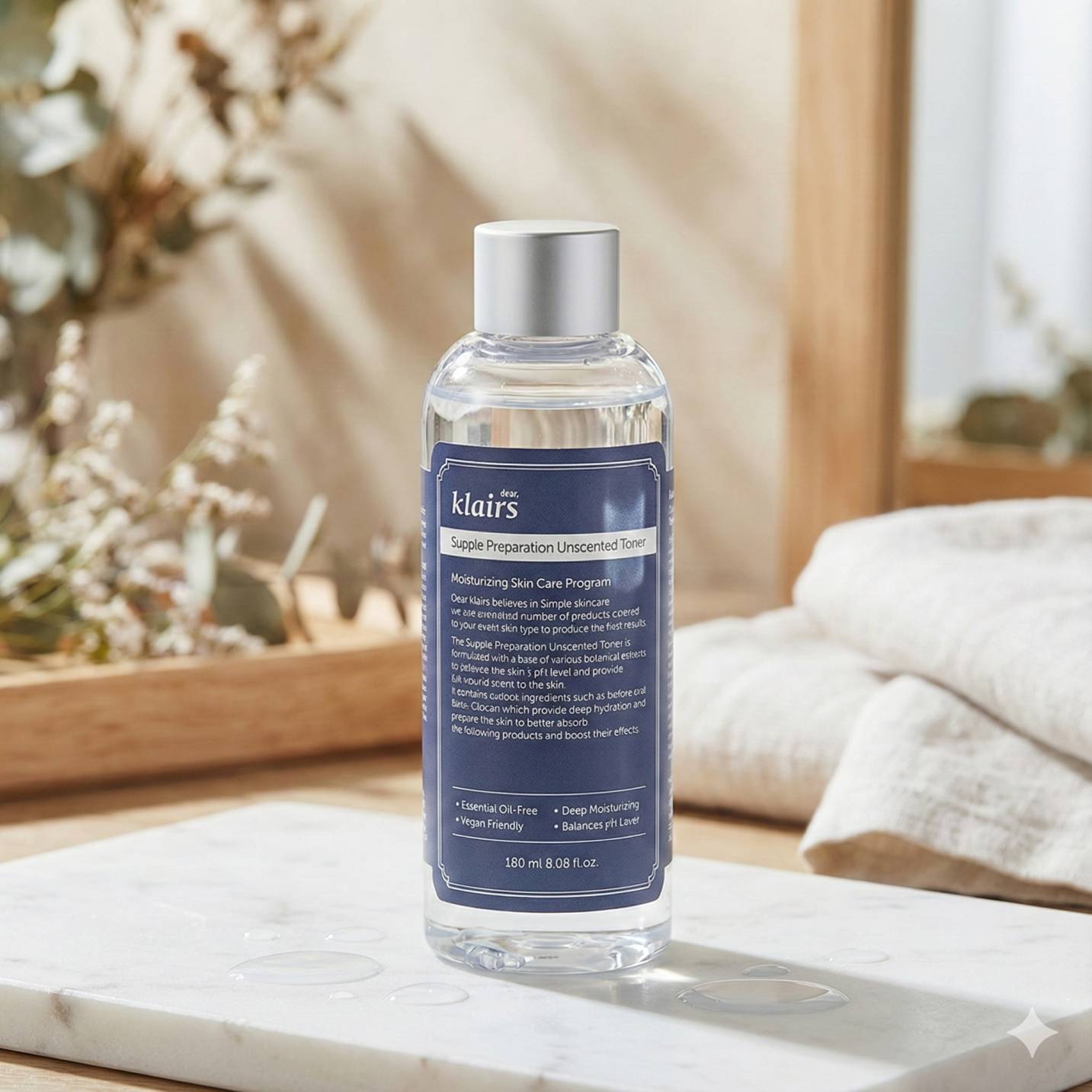 Dear Klairs Supple Preparation Unscented Toner - 180ml