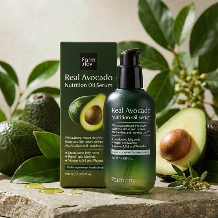 Farmstay Real Avocado Nutrition Oil Serum - 100ml