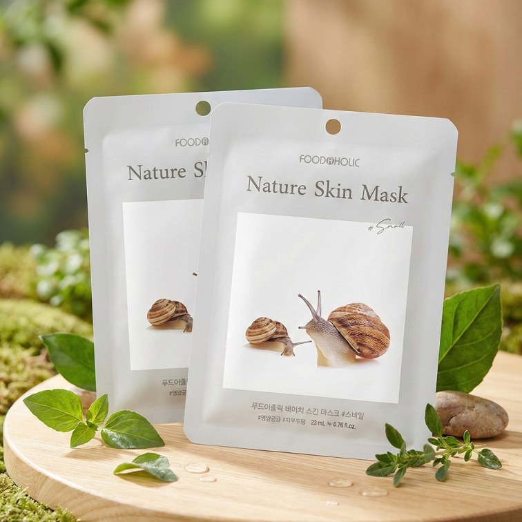 Foodaholic Nature Skin Mask (Snail) - 23ml