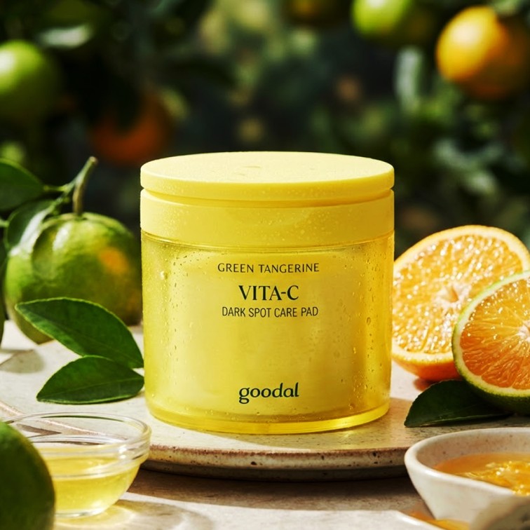 Goodal Green Tangerine Vita C Dark Spot Care 70 Pad - 160ml