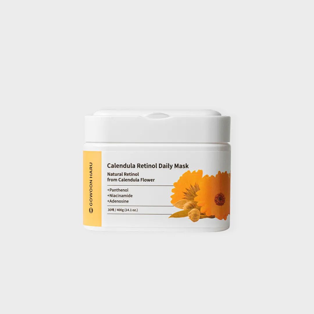 Gowoon Haru Calendula Retinol Daily Mask - 400g* 30ea