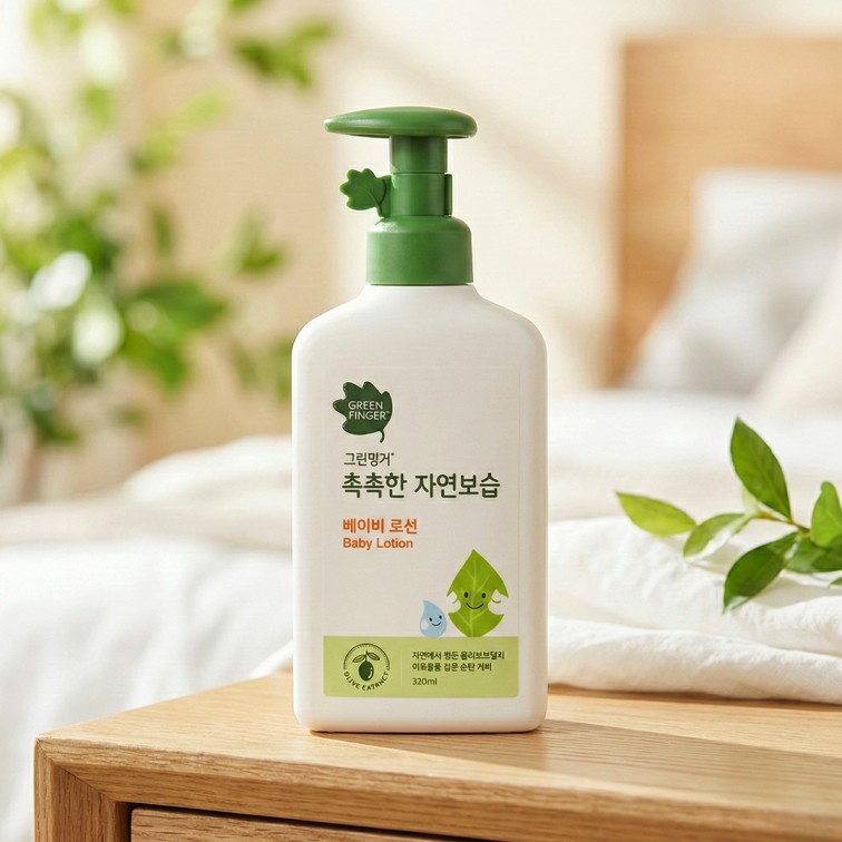 Green Finger Moisturizing Natural Baby Lotion - 320ml