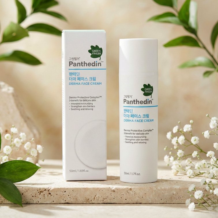 Green Finger Panthedin Face Cream - 50ml