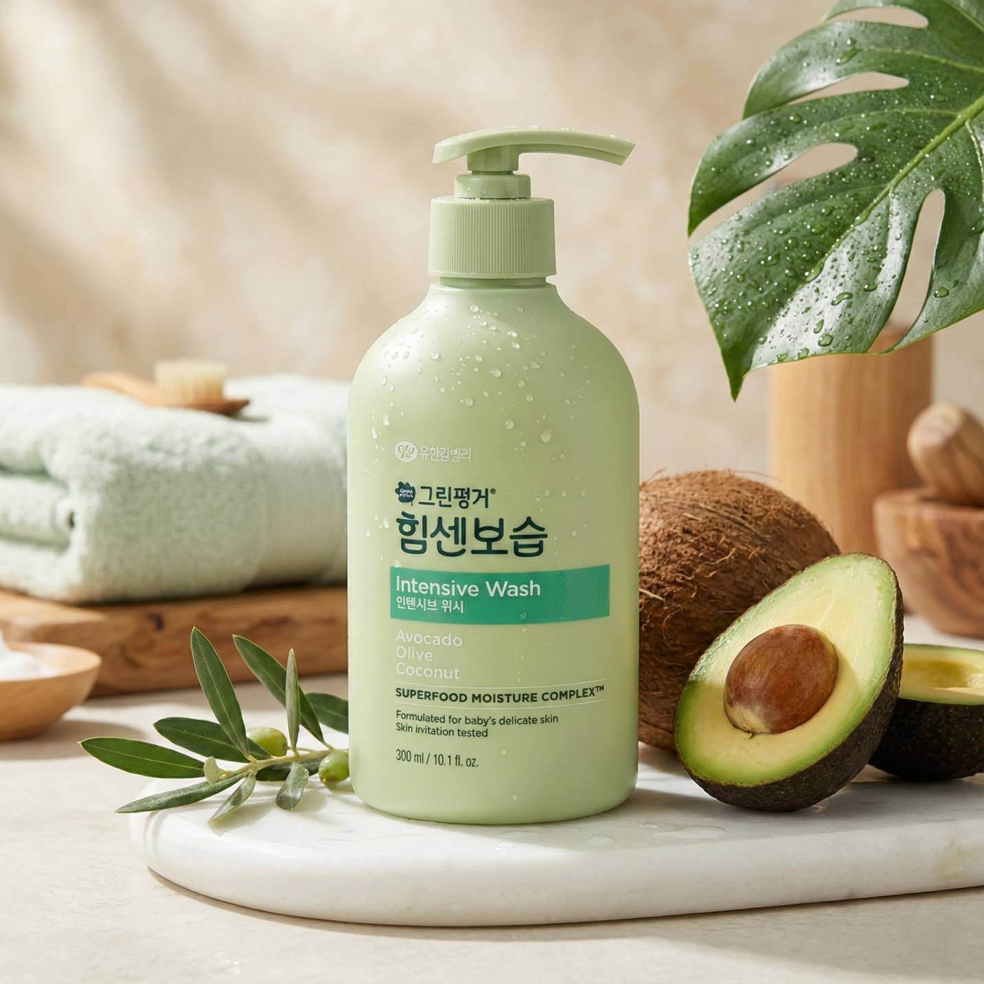 Green Finger Powerful Moisturizing Intensive Wash - 300g