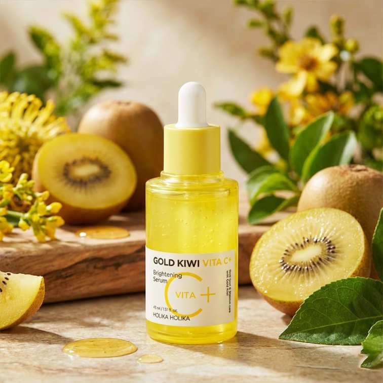 Holika Holika Gold Kiwi Vita C+ Brightening Serum - 23ml