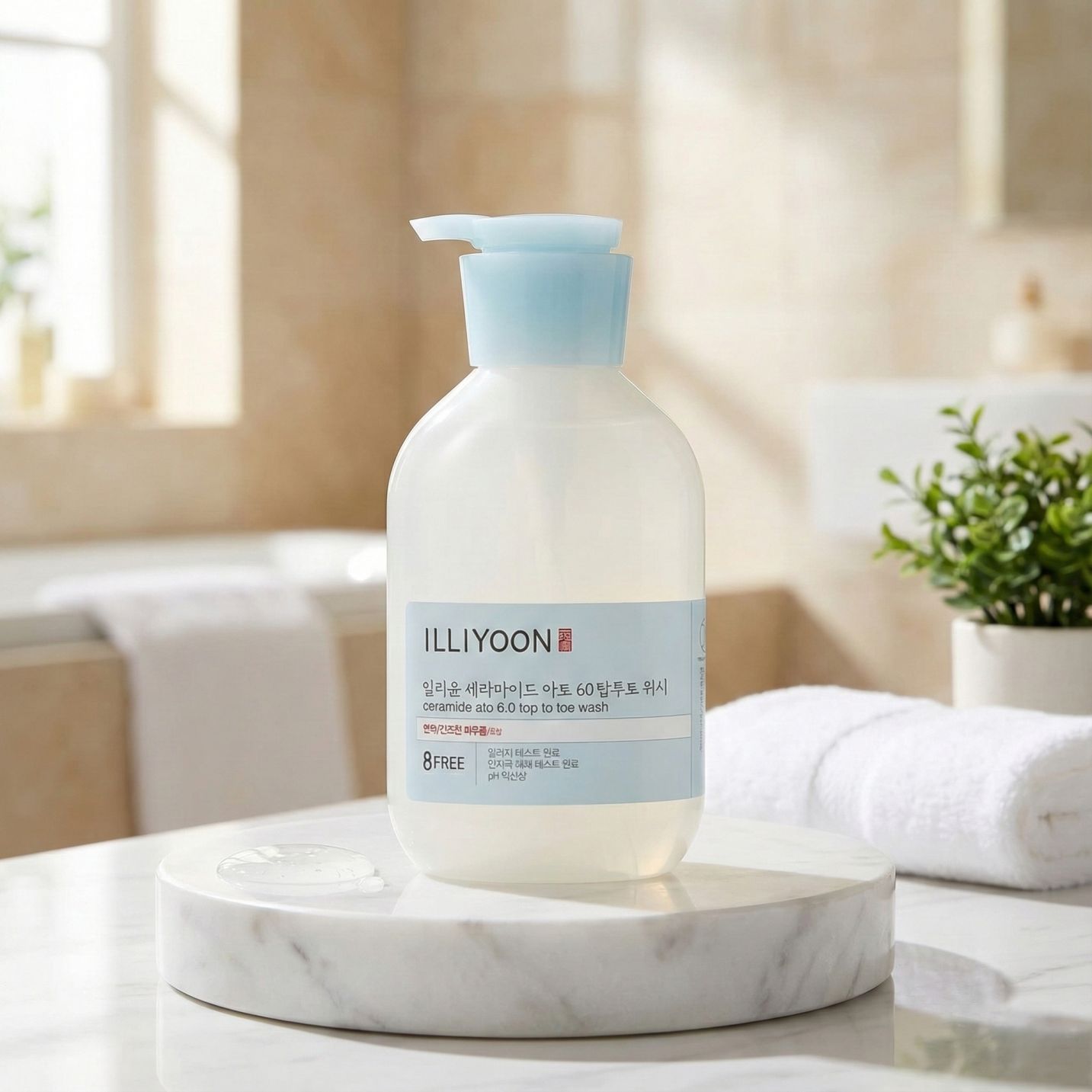 Illiyoon Ceramide Ato 6.0 Top To Toe Wash (Refill) - 500ml