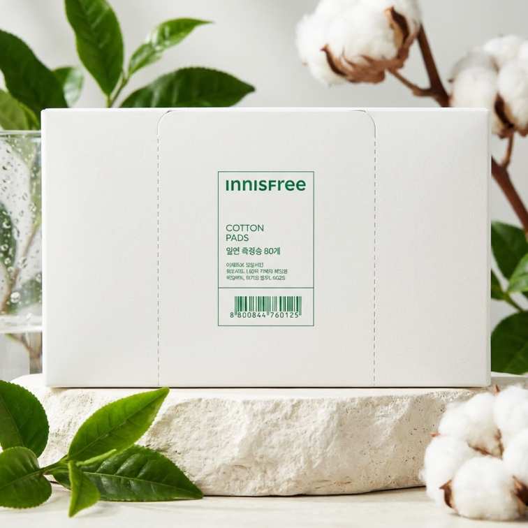Innisfree Cotton Pads - 80ea