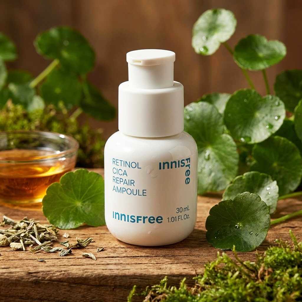 Innisfree Retinol Cica Repair Ampoule - 30ml (Without Packet)