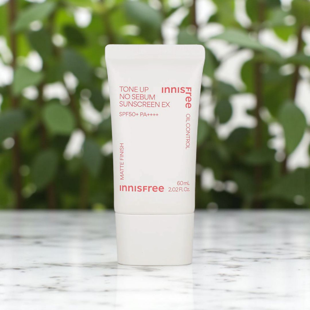 Innisfree Tone Up No Sebum Sunscreen Ex SPF50+ PA++++ - 60ml