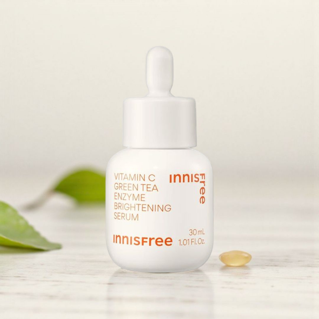 Innisfree Vitamin C Green Tea Enzyme Brightening Serum - 30ml