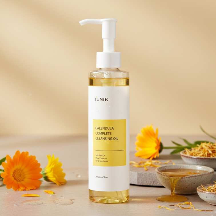 Iunik Calendula Complete Cleansing Oil - 200ml