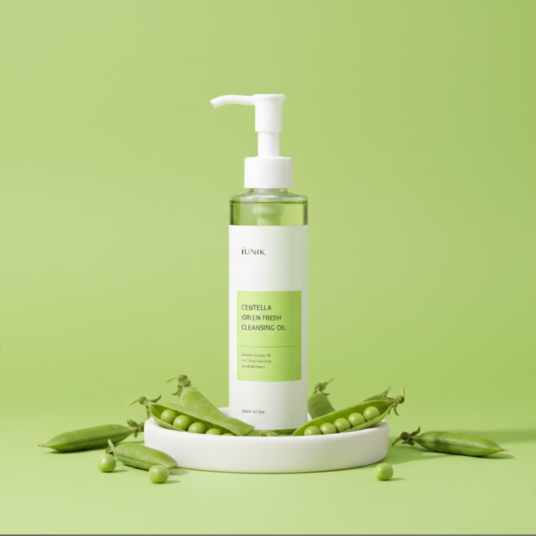 Iunik Centella Green Fresh Cleansing Oil - 200ml