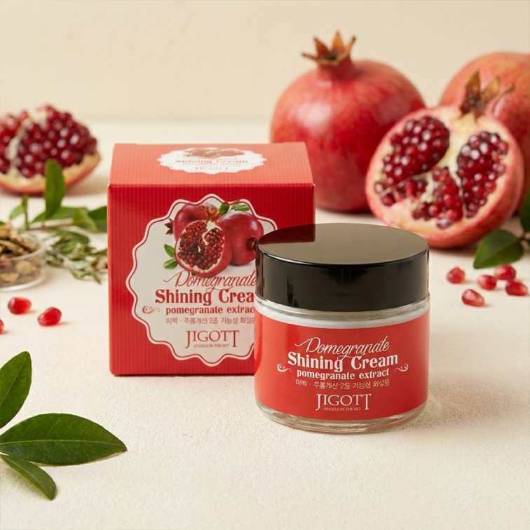 Jigott Pomegranate Shining Cream - 70ml