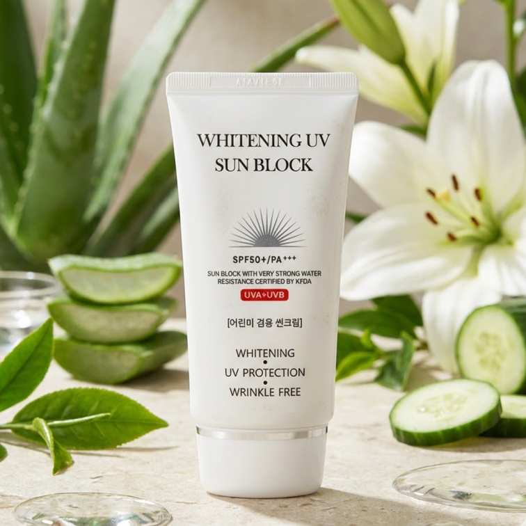 Jigott Whitening UV Sun Block Cream - 70ml