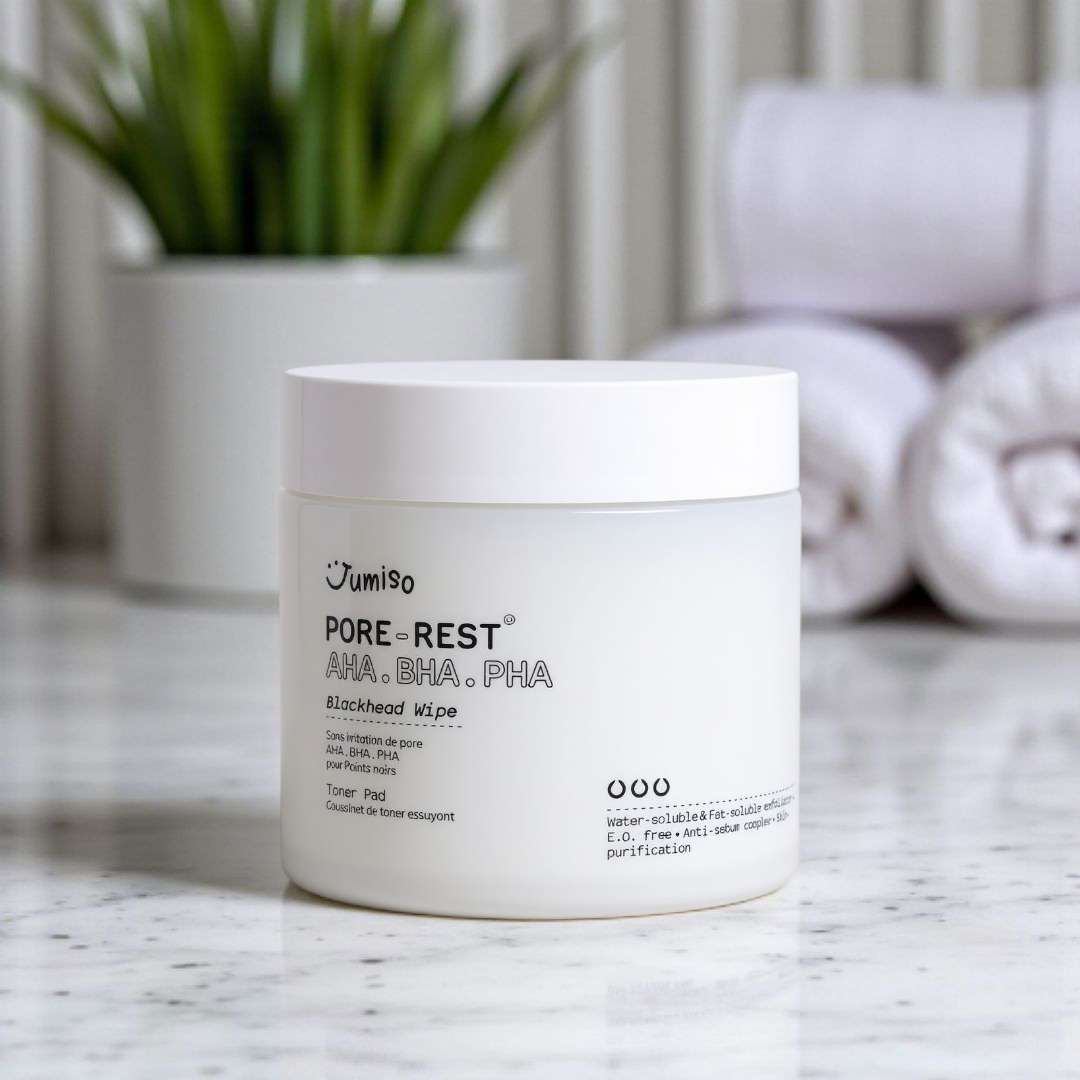 Jumiso pore-Rest AHA BHA PHA Blackhead Wipe Toner Pad - 70Pads