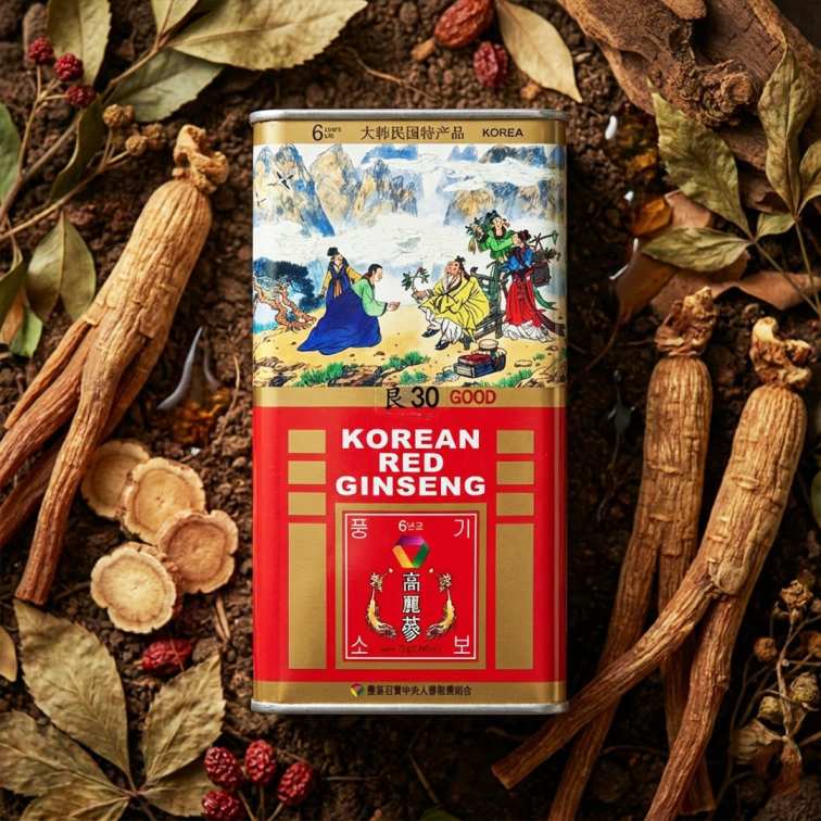 Korean Red Ginseng 6 Years Old Root (30) - 75g