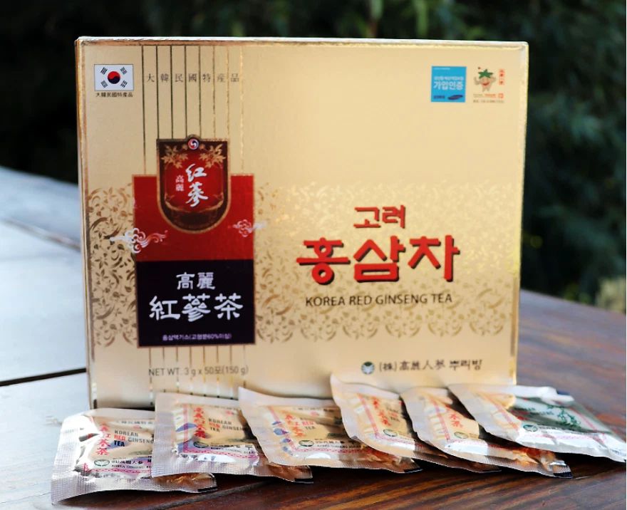 Korean Red Ginseng Tea - 50 Packets