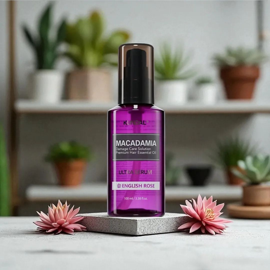Kundal Macadamia Ultra Hair Serum (Perfume English Rose) -100ml