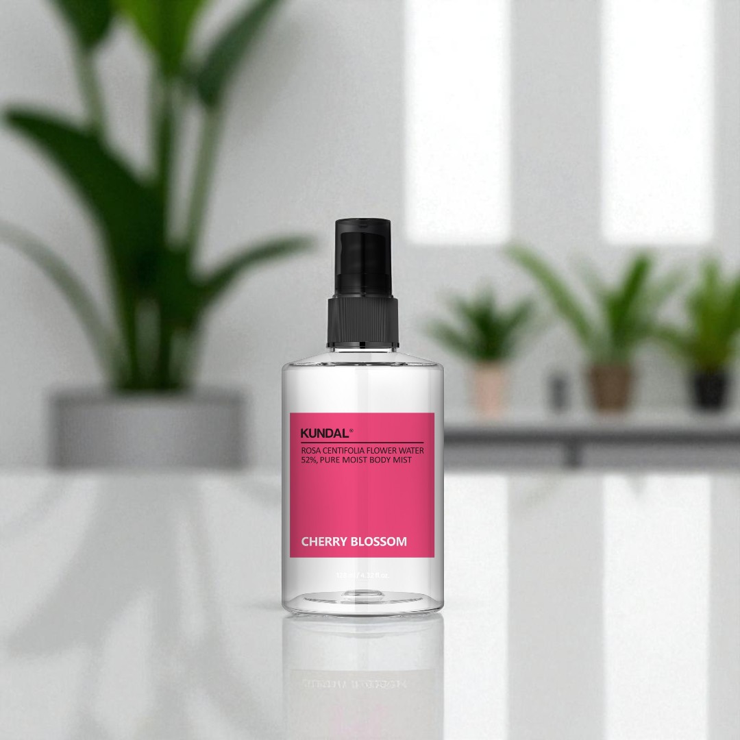 Kundal Pure Moist Body Mist (Cherry Blossom) - 128ml