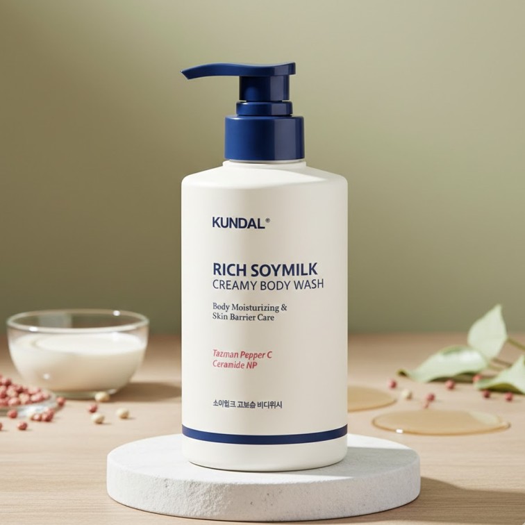 Kundal Rich Soy Milk Creamy Body Wash (Mellow Vanilla) - 500ml
