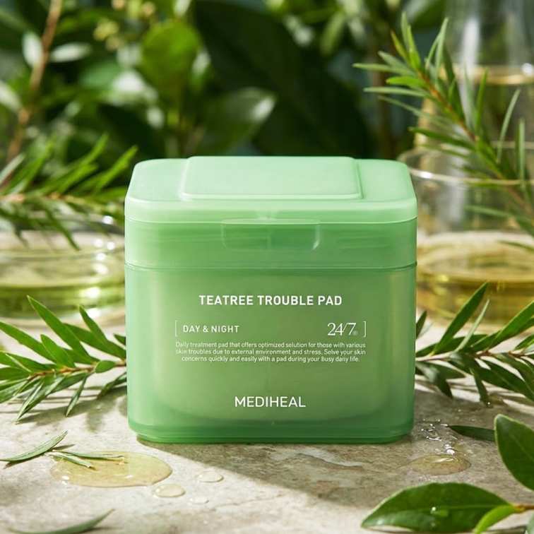 Mediheal Tea Tree Trouble Pad 100ea - 170ml