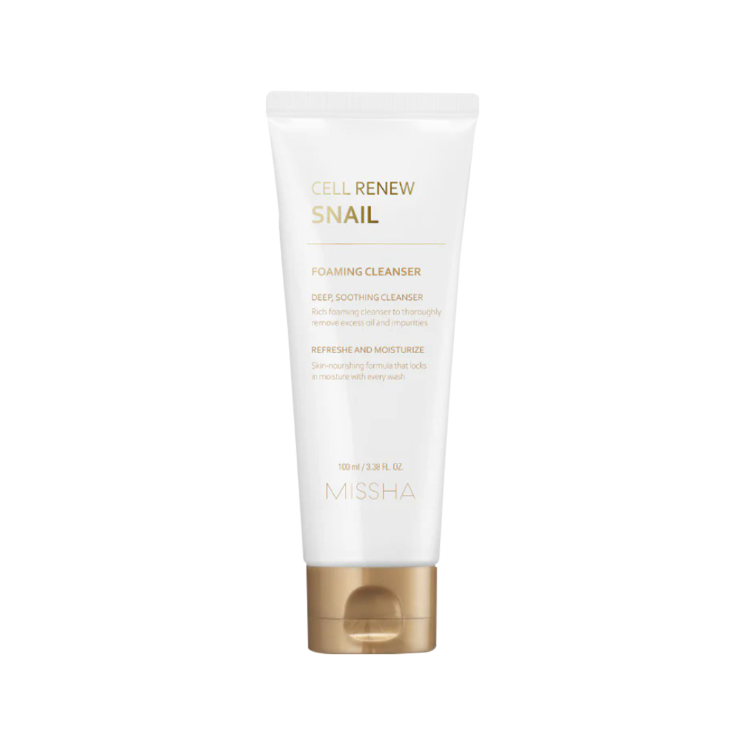 Missha Cell Renew Snail Foaming Cleanser - 100ml