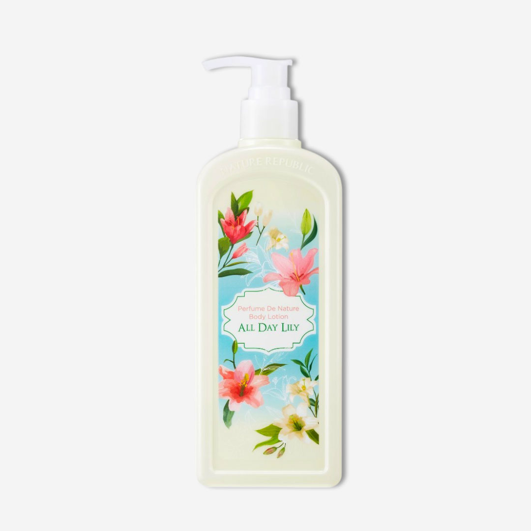 Nature Republic Perfume De Nature Body Lotion (All Day Lily) - 345ml