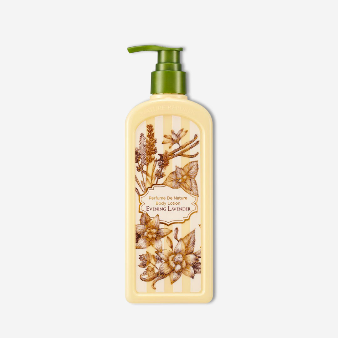 Nature Republic Perfume De Nature Body Lotion (Evening Lavender) - 345ml