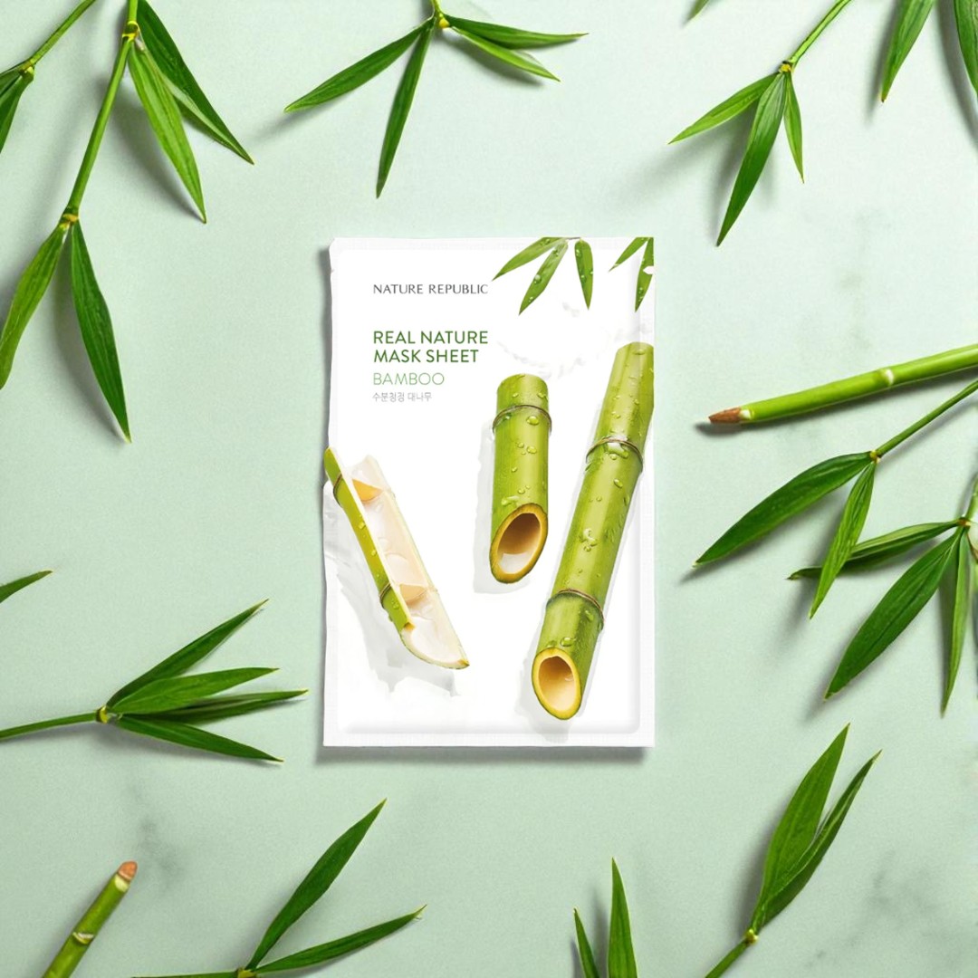 Nature Republic Real Nature Bamboo Sheet Mask - 20ml