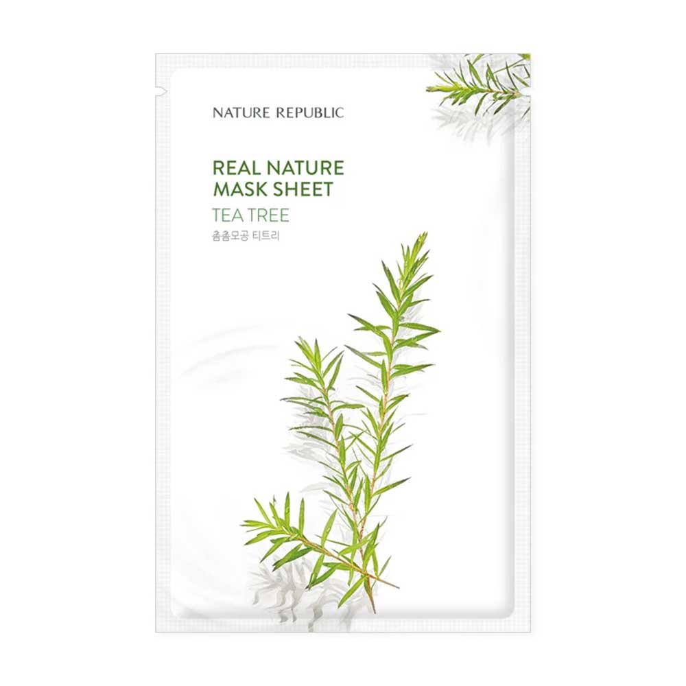 Nature Republic Real Nature Tea Tree Mask Sheet - 20ml