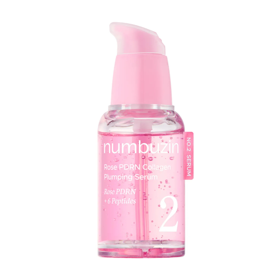 Numbuzin No.2 Rose PDRN Collagen Plumping Serum - 30ml
