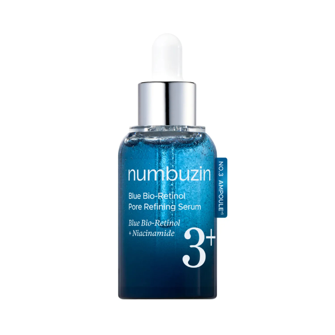 Numbuzin No.3 Blue Bio-Retinol Pore Refining Serum - 30ml
