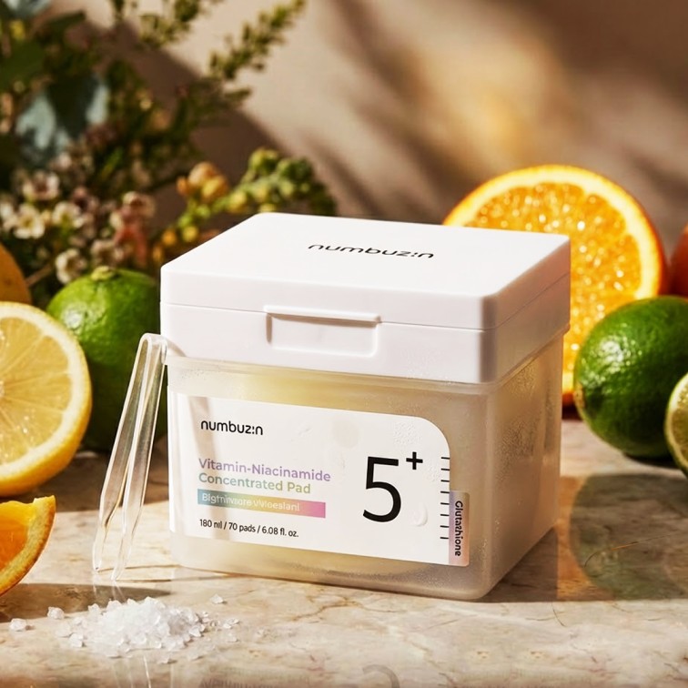 Numbuzin No.5 Vitamin-Niacinamide Concentrated 70 Pads - 180ml