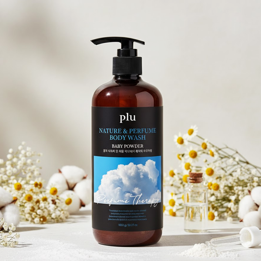 Plu Nature &amp; Perfume Body Wash (Baby Powder) -1000ml
