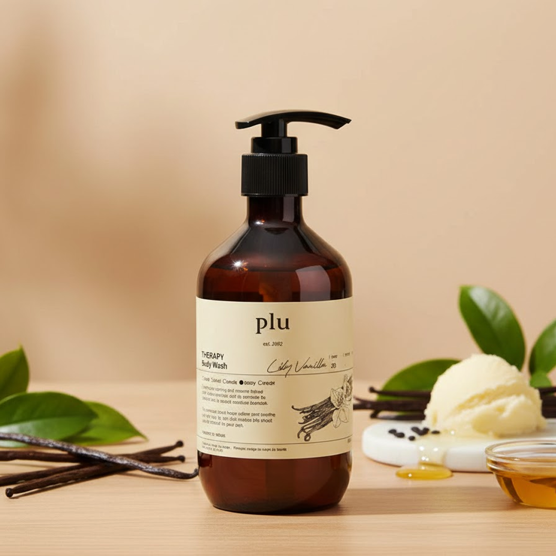 Plu Therapy Body Wash (Lily Vanilla) - 500g